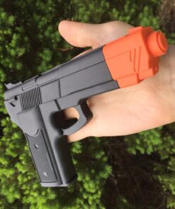 MASTER USA Rubber Training Gun, Black and Red Head Painting, Model Number: 3200BK 21 71mCr3tGnLL