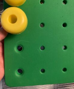 Fun Express Stack It Peg Game with Board - Toddler Activity - Occupational Therapy for Autism - 1 Board and 30 Pegs 10 71mE5ZB8RxL