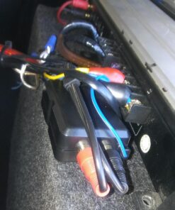 Scosche LOC2SL Line Output Converter Adjustable Amplifier Add On Module for Car Stereo, 2-Channel Signal Sensing Speaker Wire to RCA Adapter with Remote Control Knob, Black 90W 42 71mEvrX6iaL