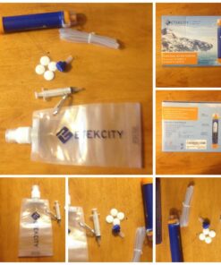 Etekcity Water Filter Straw Camping Water Purification Portable Water Filter Survival Kit for Camping, Hiking, Hurricanes 53 71mF72wfLXL