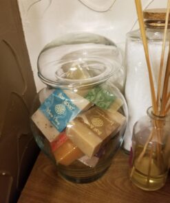 Bali Soap - Orange Collection - Natural Soap Bar Gift Set, Face Soap or Body Soap, 6 pc Variety Soap Pack (Passion Fruit, Sandalwood, Mango, Cinnamon, Plumeria, Bamboo Charcoal) 3.5 Oz each Mango, Cinnamon, Sandalwood, Frangipani, Charcoal 14 71mFxyGYyVL