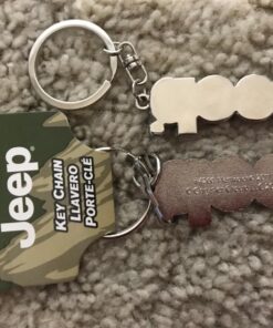 Plasticolor Jeep Enamel Key Chain One Size Silver 19 71mGbm 7rmL