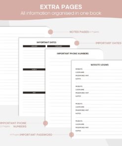 Taja Address Book with Alphabetical Tabs,Hardcover Address Book Large Print for Record Contacts, Small Address Book to Store All Your Important Informations In One Place - Rose Gold a. Rose Gold 11 71mH0ft2S6L