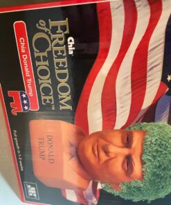 Chia Pet Donald Trump President with Seed Pack, (8" x 4.5" x 7.3") Decorative Pottery Planter, Easy to Do and Fun to Grow, Novelty Gift, Perfect for Any Occasion 45 71mH226xg2L