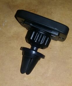 Spigen Hexa Magnetic Air Vent Hands Free Clip Cell Phone Mount Holder for Car Compatible with All Mobile Phones - Black A201 - Premium Air Vent 37 71mHIoyH L