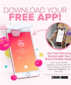 Eveline Digital Ovulation Test Predictor Kit - Easy at Home Ovulation Test Strips with Smart Scanner, Digital Results on Eveline App, 1 Cycle Supply Pregnancy Must-Haves - 99% Accuracy, 5 LH Strips 1 Count (Pack of 1) 19 71mHZsH 1BL