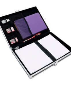 Vaultz Locking Storage Clipboard for Letter Size Sheets, Key Lock, Black (VZ00151) 1 Pack 15 71mICbOXxAL