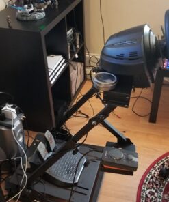 Slendor Racing Steering Wheel Stand for Logitech G920, G25, G27, G29 Wheel, Gaming Wheel Stand Driving Simulator Cockpit Pedal and Shifters Not Included. 27 71mIQVF0ZdL