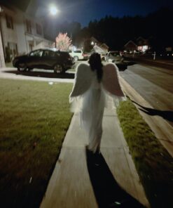 Touch of Nature 11008 Adult Angel Wing in White with Elastic Straps, 43 by 27-Inch 20 71mIqCjiYDL