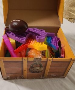 Teacher Created Resources TCR5048 Treasure Chest, 9.5 inch X 8 inch X 8.5 inch, Brown 30 71mIqivfOJL