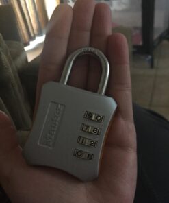 Master Lock Resettable Combination Locker Lock, Lock for Gym and School Lockers, Colors May Vary 1 Pack 54 71mJ18nLTL