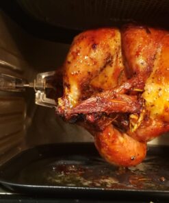 Rotisserie Elastic and Cotton Blend - Stretchy Twine - Food Grade - Heat Safe - Cooking Ties - Poultry Loops - 50 Pack 33 71mJMAvjOyL