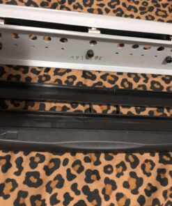 Swingline 3 Hole Punch, 2- 3 Hole Adjustable Desktop Puncher, 10 Sheet Punch Capacity, Precision Pro, Black/Silver (74037) 33 71mKlixILZL