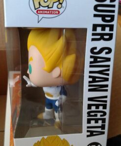 Funko Dragon Ball Z: Super Saiyan Vegeta POP Vinyl Figure AAA Anime Exclusive 19 71mLqHcCbmL