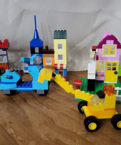 LEGO Classic Large Creative Brick Box 10698 Building Toy Set for Back to School, Toy Storage Solution for Classrooms, Interactive Building Toy for Kids, Boys, and Girls Standard 43 71mMYzPD5LL