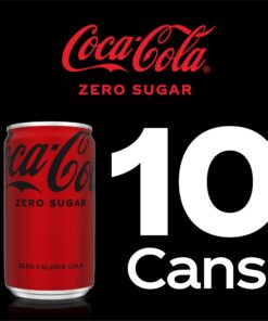 Coke Zero Sugar Diet Soda Soft Drink, 7.5 fl oz, 10 Pack 7.5 Ounce Can (Pack of 10) 12 71mMfL0cIbL