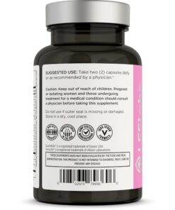 LES Labs Fertility Health – Cycle Regulation, Ovulation & Fertility Support, Hormonal Balance, Ovarian Health – Myo-Inositol, Vitex, Chaste Tree, DIM & Folate – Non-GMO Supplement – 60 Capsules 21 71mN hw24ML 2