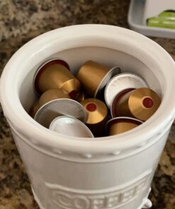 Mud Pie Ceramic Coffee Canister Door Knob Handle, White 27 71mNzr7inPL