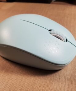 seenda Wireless Mouse, 2.4G Noiseless Mouse with USB Receiver - Portable Computer Mice for PC, Tablet, Laptop with Windows System - Mint Green A Mint Green 33 71mOIwhUZ1L