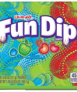 Lik-M-Aid Fun Dip, Assorted Flavor Party Pack - 48 Piece Pack, 0.43 oz Packets 48 Count (Pack of 1) 19 71mP7ZlnyiL