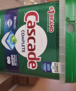 Cascade Complete Dishwasher Pods, Dishwasher tabs, Dish Washing Pods for Dishwasher, Dishwasher tablets, Fresh Scent ActionPacs, 78 Count 78 Count (Pack of 1) 39 71mPPfEZXZL