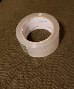 CREGEAR Heavy Duty Packing Tape 6 Rolls, 2.7 mil, 1.88 inch x 60 Yards, Total 360 Yards, Ultra Strong, Refills for Packaging Mailing Moving Storage and Shipping, Clear, 3" Core 35 71mPZESe8WL