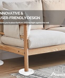 ASPECTEK Bed Bug Trap, Bed Bug Interceptor, Bed Bug Traps (Pack of 4). Flea Traps, Safe Eco Friendly, Bed Bug Eliminator (White) 4 Pieces 16 71mPdAjyJIL