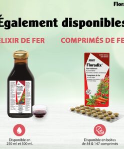 Floradix Liquid Iron and Vitamin Formula 250ml 32 71mPeps2fPL