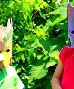 Playscene 1 Dozen Foam Dinosaur Masks, Party Favors For Children (12 Dinosaur Masks) 18 71mPhvaidRL