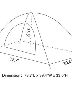 Alternative view of Sutekus Tent Camouflage Patterns Camping Tent Backpacking Tent for Camping Hiking 【Outdoor Equipment】 Single