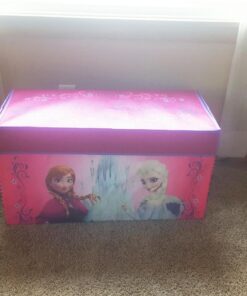 Idea Nuova Disney Frozen Collapsible Children’s Toy Storage Trunk, Durable with Lid 26 71mR6GpALrL