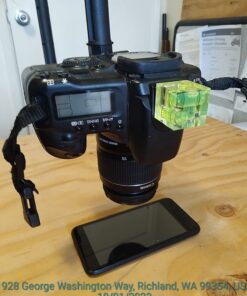 SENHAI Triple 3 Axis Hot Shoe Bubble Spirit Level Compatible Compatible for Canon Nikon Pentax DSLR Camera (2 Pack) 15 71mSPNMsOAL