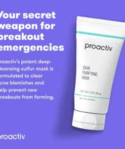 Proactiv Skin Purifying Acne Face Mask and Acne Spot Treatment - Detoxifying Facial Mask with 6% Sulfur 3 Oz 90 Day Supply 16 71mSUXzyPZL