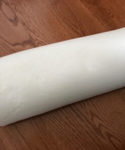 Cushy Form Bolster Pillow for Lumbar and Leg Support - 20.5 x 8 x 4.5 Inches Half Moon Memory Foam Cushion for Stomach, Back & Side Sleepers - Roll Pillows for Back and Neck w/Washable Cover Semi Roll - 4.5" 54 71mSY5yn4pL 3