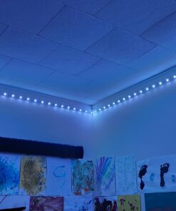 GUPUP 100 FT LED Strip Lights,Rope Lights,Bluetooth APP Control,Color Changing Light Strip,Lights sync with Music,para cuarto,LED Lights for Bedroom(Packaging Error Described as 30FT) 46 71mTe542enL