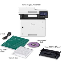 Canon imageCLASS D1620 (2223C024) Multifunction, Wireless Laser Printer with AirPrint, 45 Pages Per Minute and 3 Year Warranty, Amazon Dash Replenishment enabled, 17.8" x 19.5" x 18.3" 11 71mU8wkHpOL