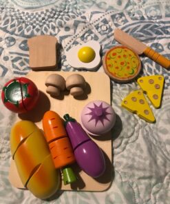 Hape Chef's Choice Wooden Play Food Basics Set 17 71mUXO5YW8L