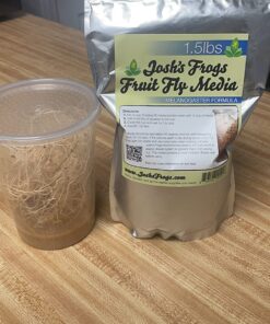 Josh's Frogs The Best MELANOGASTER Fruit Fly Food Media (1.5 lbs/1.35 Quarts - Makes 10 Fruit Fly Cultures) 1.35 Quarts 27 71mUwmZ25fL