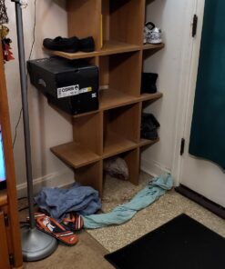 Seville Classics 5-Tier Steel Wire Shelving with Wheels, 30" W x 14" D, Chrome 5-Tier, 30" W x 14" D Silver 42 71mVRnBntL