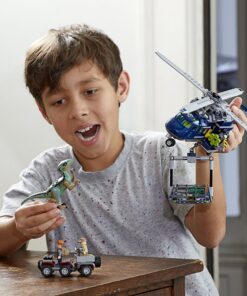 LEGO Jurassic World Blue's Helicopter Pursuit 75928 Building Kit (397 Pieces) 31 71mWQOyVnML