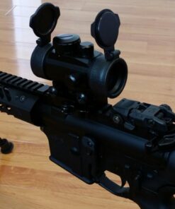 Pinty 30mm Reflex Red Green Dot Sight Scope 5 MOA with Flip Up Lens Cover Cap 33 71mWuwx8bL 1