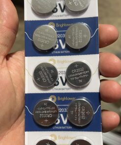 20 Count CR2032 Lithium Coin Cell Battery, 3V Blister Packed CR2032 Button Battery for Small Devices, Long Lasting Power, 8-Year Storage Shelf Life, Child Secure Packaging, Pack of 20 20 counts 43 71mXCbp4QQL