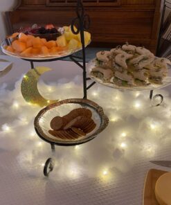 Ariceleo Led Fairy Lights Battery Operated, 1 Pack Mini Battery Powered Copper Wire Starry Fairy Lights for Bedroom, Christmas, Parties, Wedding, Centerpiece, Decoration (5m/16ft Warm White) 22 71mXSMNopOL