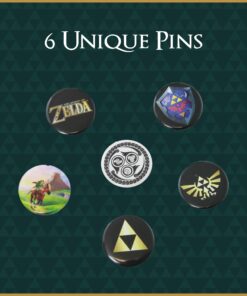 Paladone Nintendo Officially Licensed Merchandise - The Legend of Zelda Pin Badges 13 71mXlTXdqGL