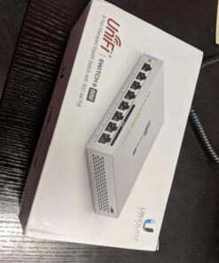Ubiquiti UniFi Switch 8 60W (US-8-60W),White 24 71mYBtLeBmL