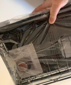 RECAPS Coffee Pod Holder Pod Drawer Storage Pods Holder Coffee Capsules Kitchen Organizer Compatible with Vertuoline Vertuo Stores 40 Capsules Black Color Cast Iron 47 71mYdPLpnML