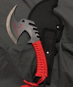 Armory Replicas Zombie Killer Skullsplitter Throwing Axe - Red 15 71mYygiwUDL