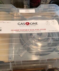 Gas ONE GS-4000P - Camp Stove - Premium Propane or Butane Stove with Convenient Carrying Case - Patent Pending - Great for Camp Stove and Portable Butane Stove for All Cooking Application 52 71mZK6rcUkL