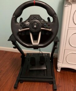 Slendor Racing Steering Wheel Stand for Logitech G920, G25, G27, G29 Wheel, Gaming Wheel Stand Driving Simulator Cockpit Pedal and Shifters Not Included. 28 71mZKDuNeZL
