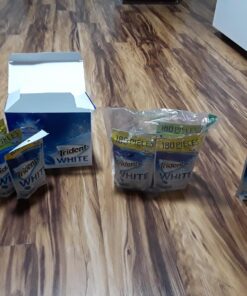 Trident White Sugar Free Gum, Peppermint, 180 Count (Packaging May Vary) 48 71mZPObE9VL